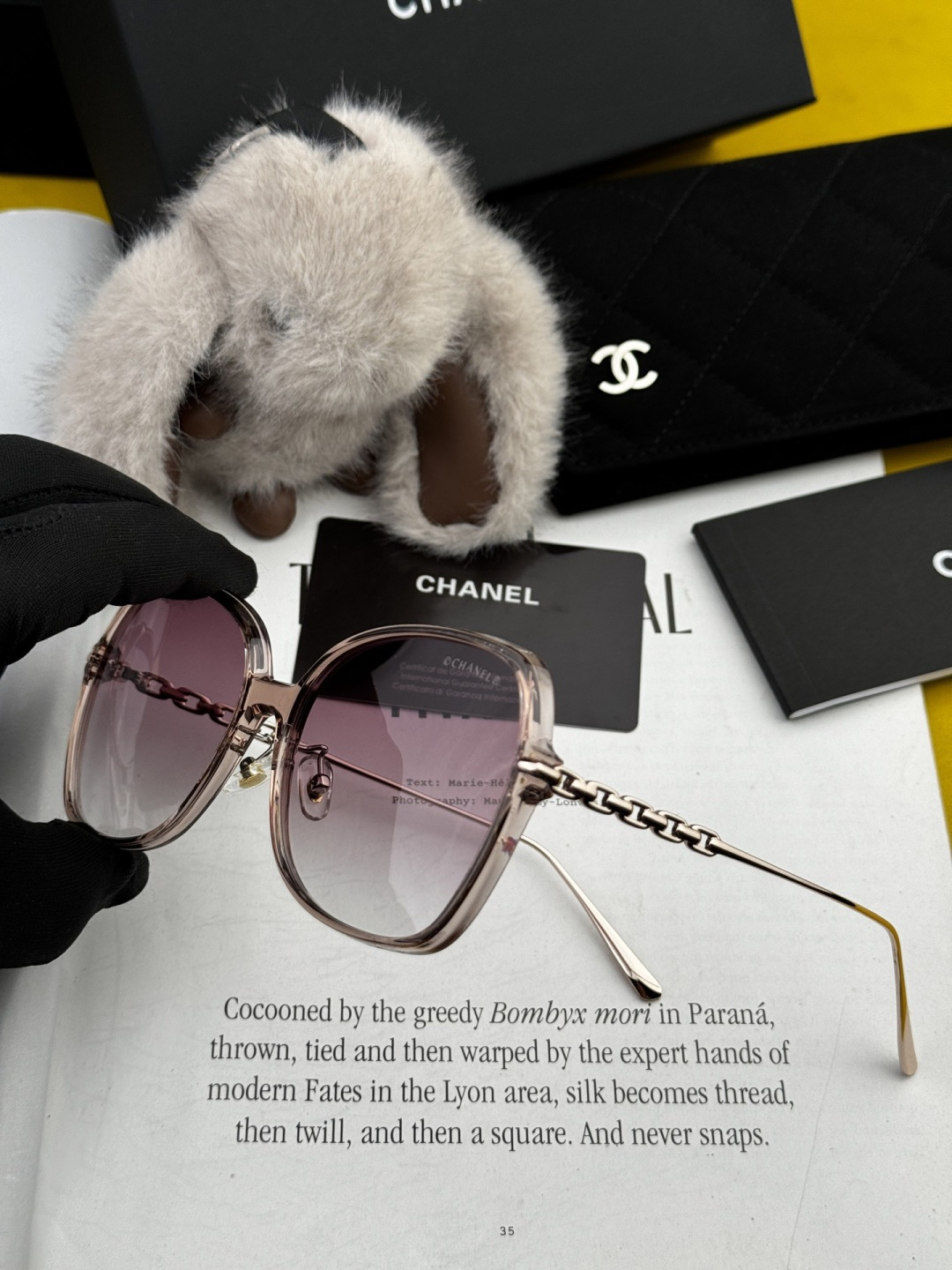 【CHANEL】香奈儿 2025新款潮流爆款 时尚方框太阳镜 佩戴舒适 网红潮款墨镜 女士高清加厚偏光太