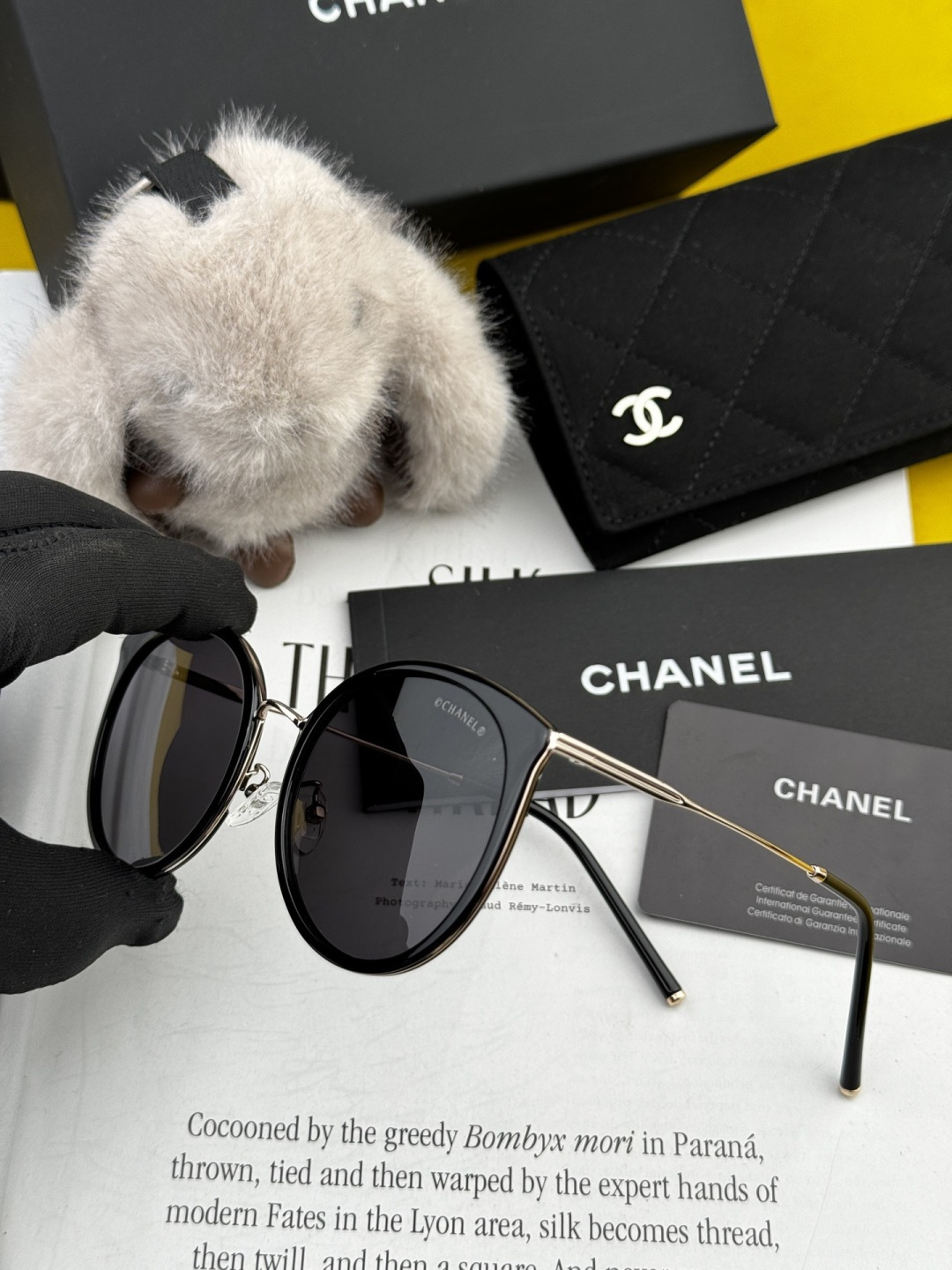 新品CHANEL 香奈儿太阳镜以独特魅力和前卫风格诠释春夏最新眼镜，质感超好佩带舒适 型号：CH6314