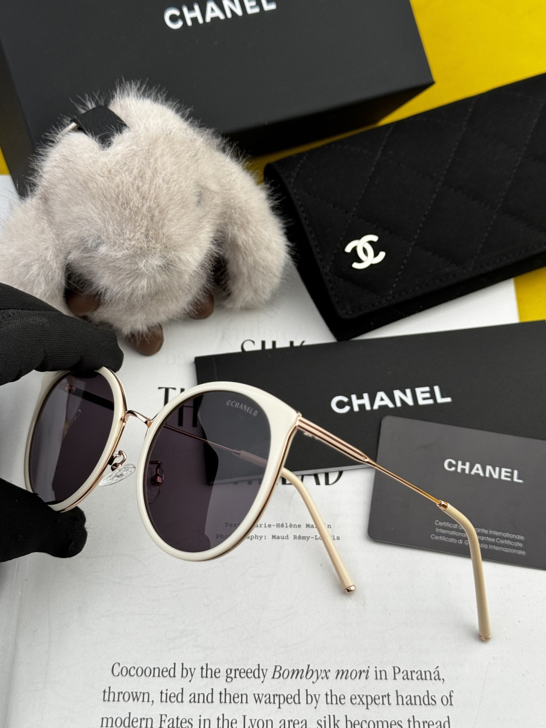 新品CHANEL 香奈儿太阳镜以独特魅力和前卫风格诠释春夏最新眼镜，质感超好佩带舒适 型号：CH6314