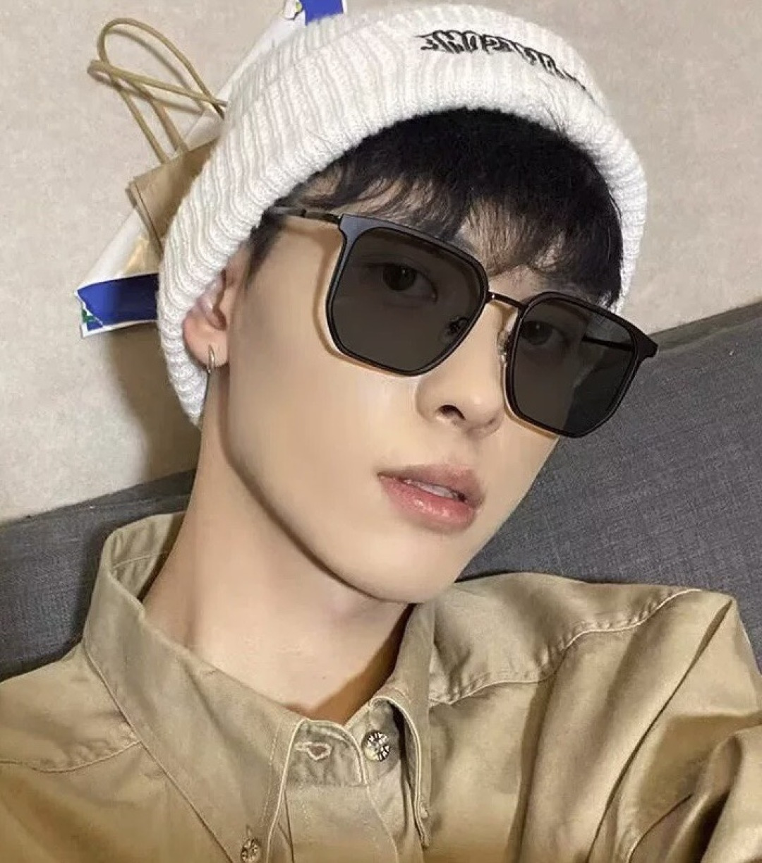 Gucci 🔥 高品质男女款墨镜 👍 进口宝丽来偏光镜片 🔥蛤蟆镜 开车钓鱼都可 🔥百搭显瘦墨镜韩版男士