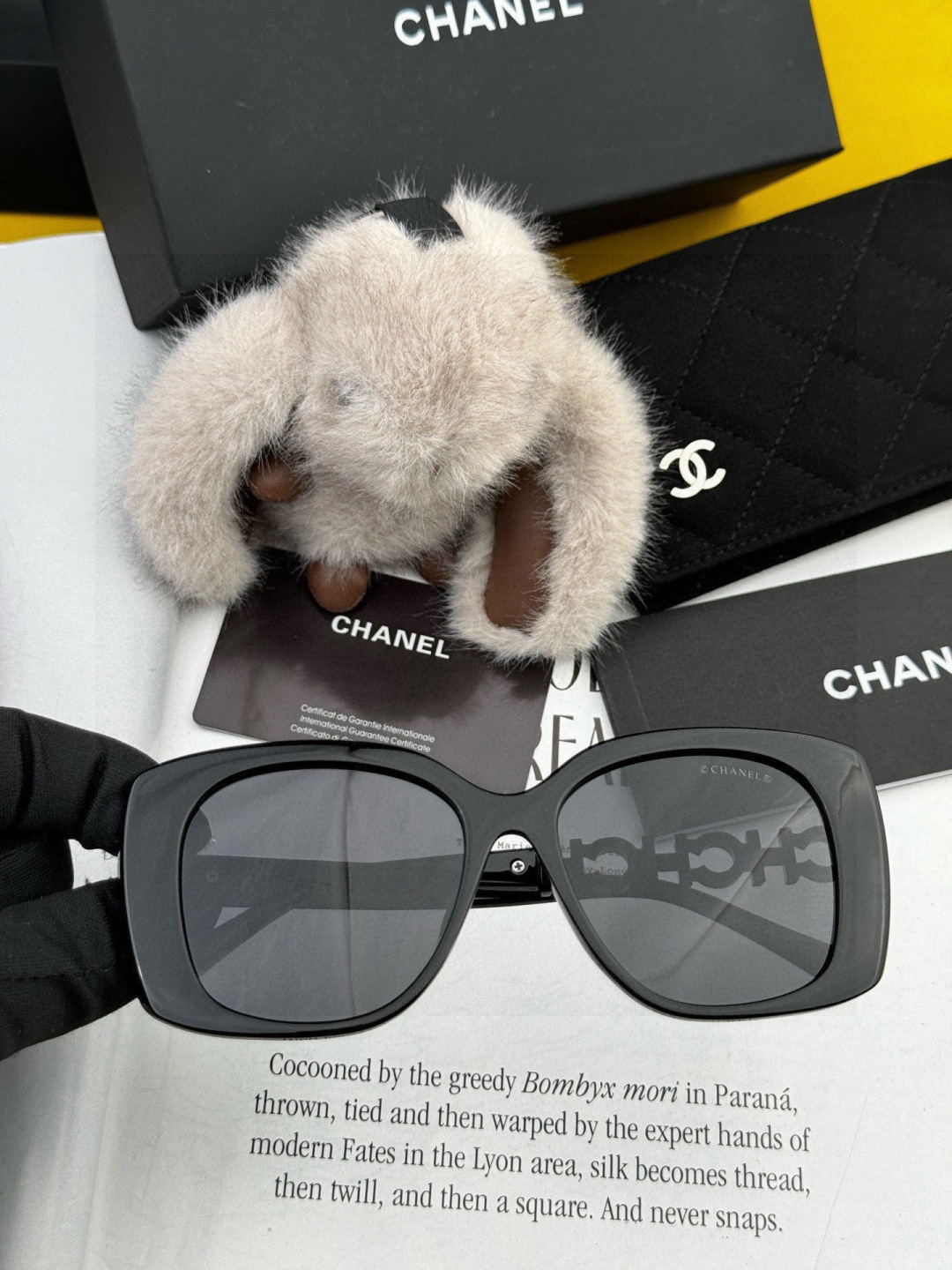 香奈儿 2025开春新款太阳镜 各路网红纷纷带起气场满分‼️ 俏皮甜美.上脸效果更佳.金属质感超好 型号