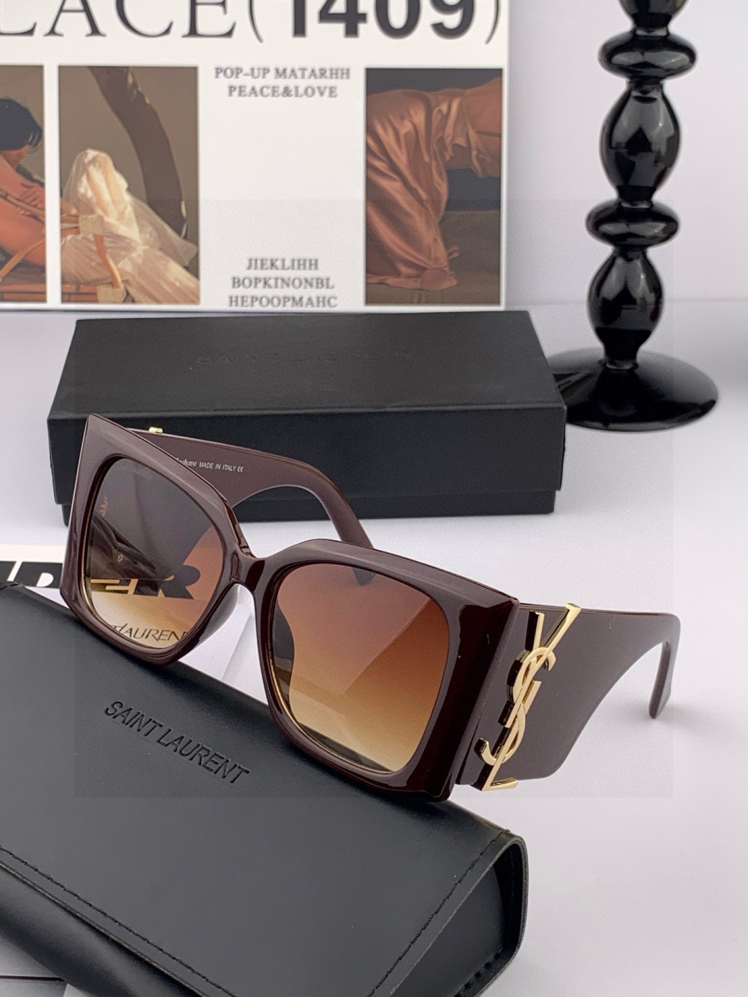 新品SAINTOWEN圣罗兰 官网最新款 独具奢华外观和精致线条 风格华贵典雅 轻盈舒适 众多明星网红追