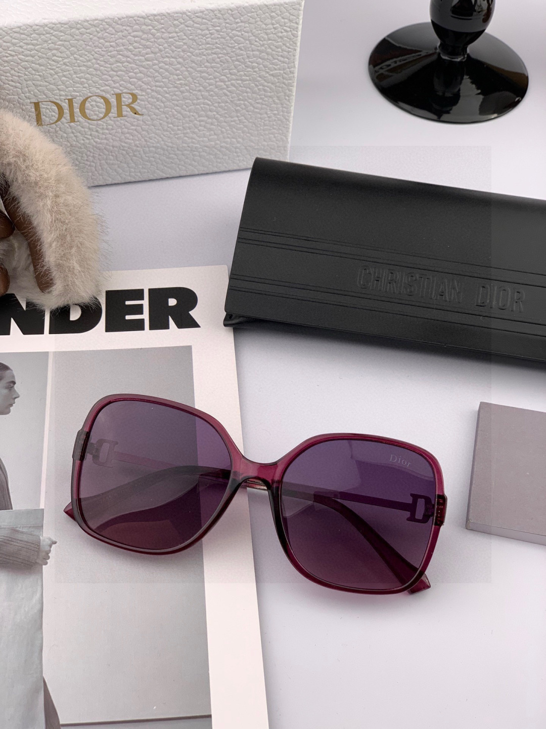 【DIOR】迪奥偏光太阳镜 时尚造型 开车驾驶镜时尚墨镜🌸世界顶级奢华品牌，品质保证！😍😍经典款, 明星