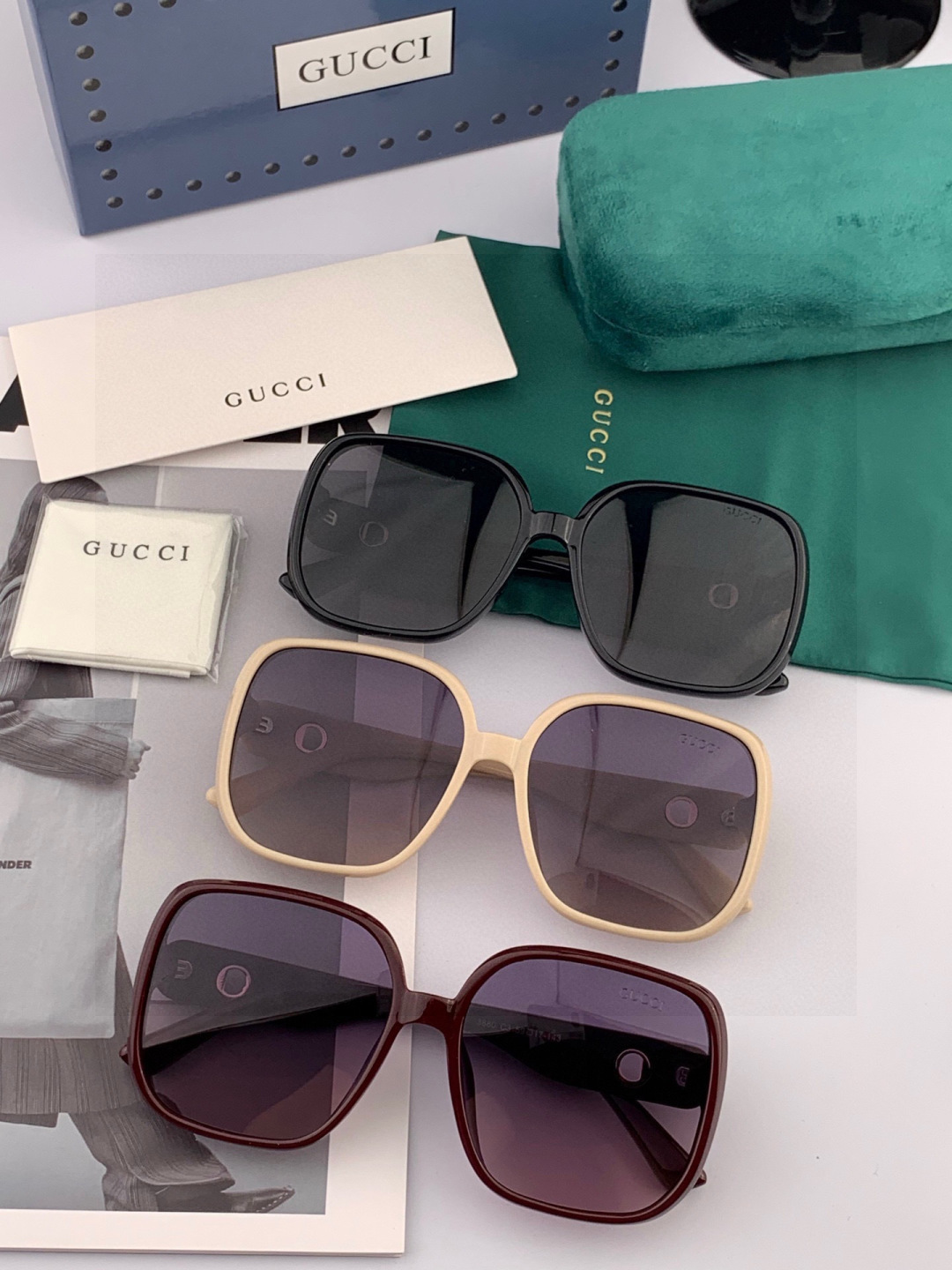 🔺GUCCI🔻古驰 GG圆框太阳镜 完美品质 🎓独特设计 适合各种脸型 亮相时装周 超时尚百搭 实物精致