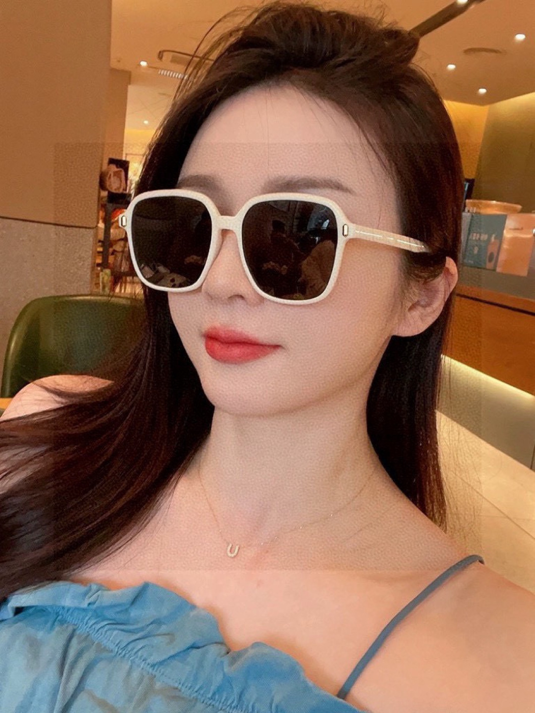 🔺GUCCI🔻古驰 GG方框太阳镜 完美品质 🎓独特设计 适合各种脸型 亮相时装周 超时尚百搭 实物精致