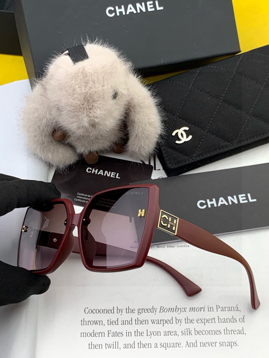 香奈儿 2025开春新款太阳镜 各路网红纷纷带起气场满分‼️ 俏皮甜美.上脸效果更佳.金属质感超好 型号