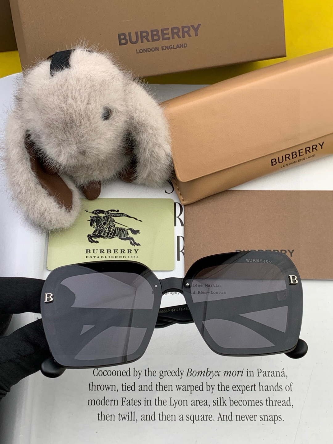 【偏光系列太阳镜】🎈原版出货 巴宝莉网红超爆款💙经典奢华全球风[强][酷][亲亲] 时尚方框太阳镜[得意