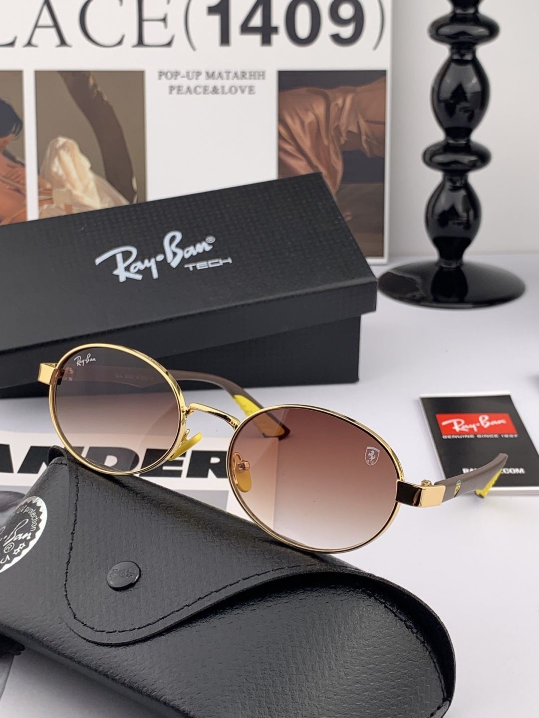 官方同步 品牌:雷朋经典男女士玻璃太阳镜 材质：美国宝丽来高清防爆钢化玻璃镜片 型号：RB8030