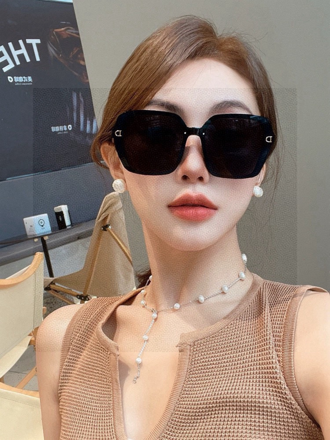 【DIOR】迪奥偏光太阳镜 时尚造型 开车驾驶镜时尚墨镜🌸世界顶级奢华品牌，品质保证！😍😍经典款, 明星