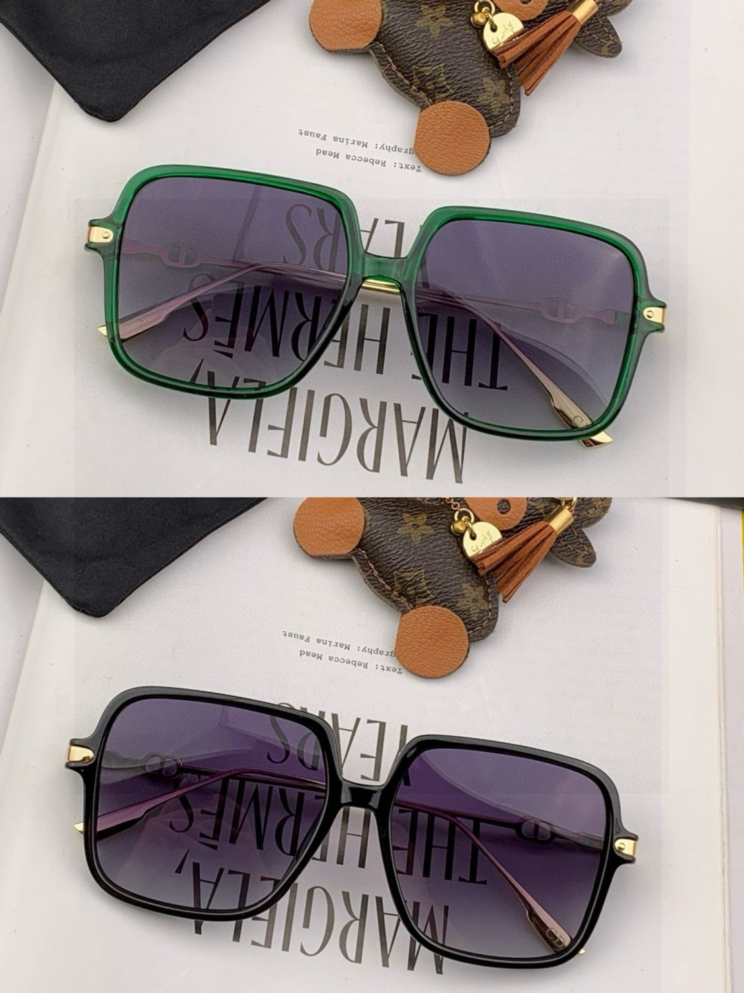 TR版本-偏光【独家大牌太阳镜无滤镜‼实拍上架 Dior官网最新发布新款太阳镜🕶，注意⚠我们是高清镜片 