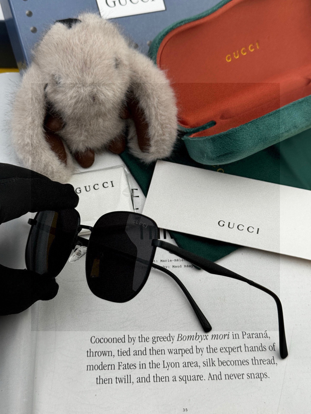 Gucci 。 高品质男女款墨镜 👍 进口宝丽来偏光镜片 。蛤蟆镜 开车钓鱼都可 。百搭显瘦墨镜韩版男士