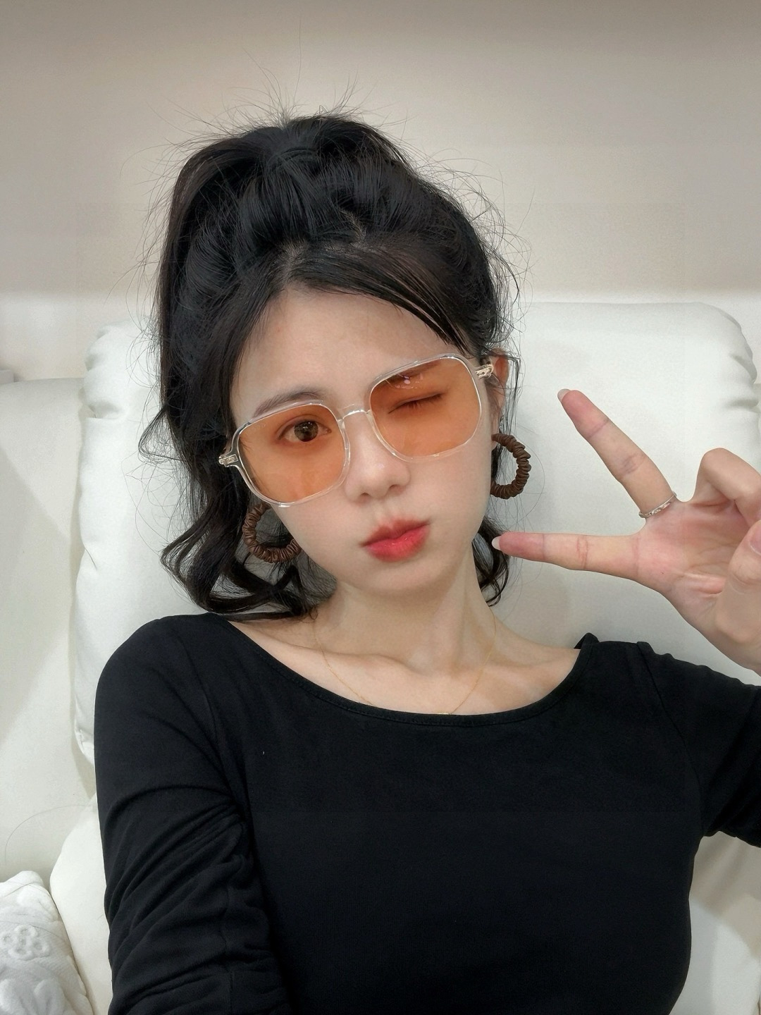 【TR偏光系列】Gucci 经典的方框设计，不挑脸型，无论搭配大衣还是连衣裙都非常显气质尼龙偏光镜片预防