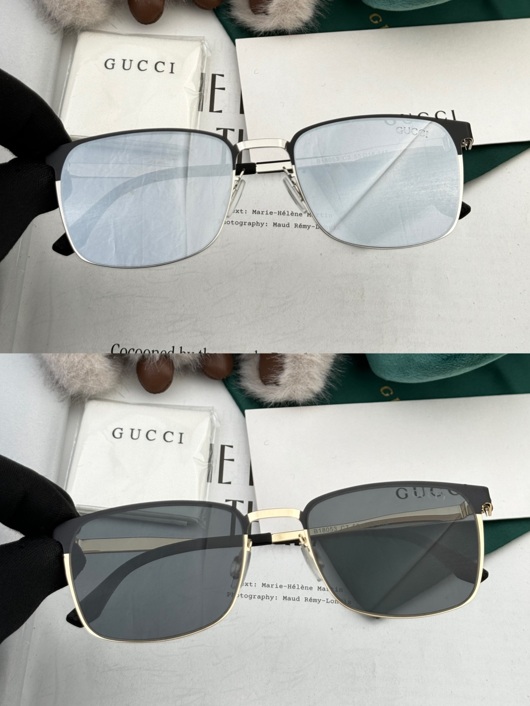 ♦️GUCCI 2025新款男女情侣款太阳镜多边形墨镜iP电镀永不褪色 超轻超有弹性整幅眼镜无螺丝重要的