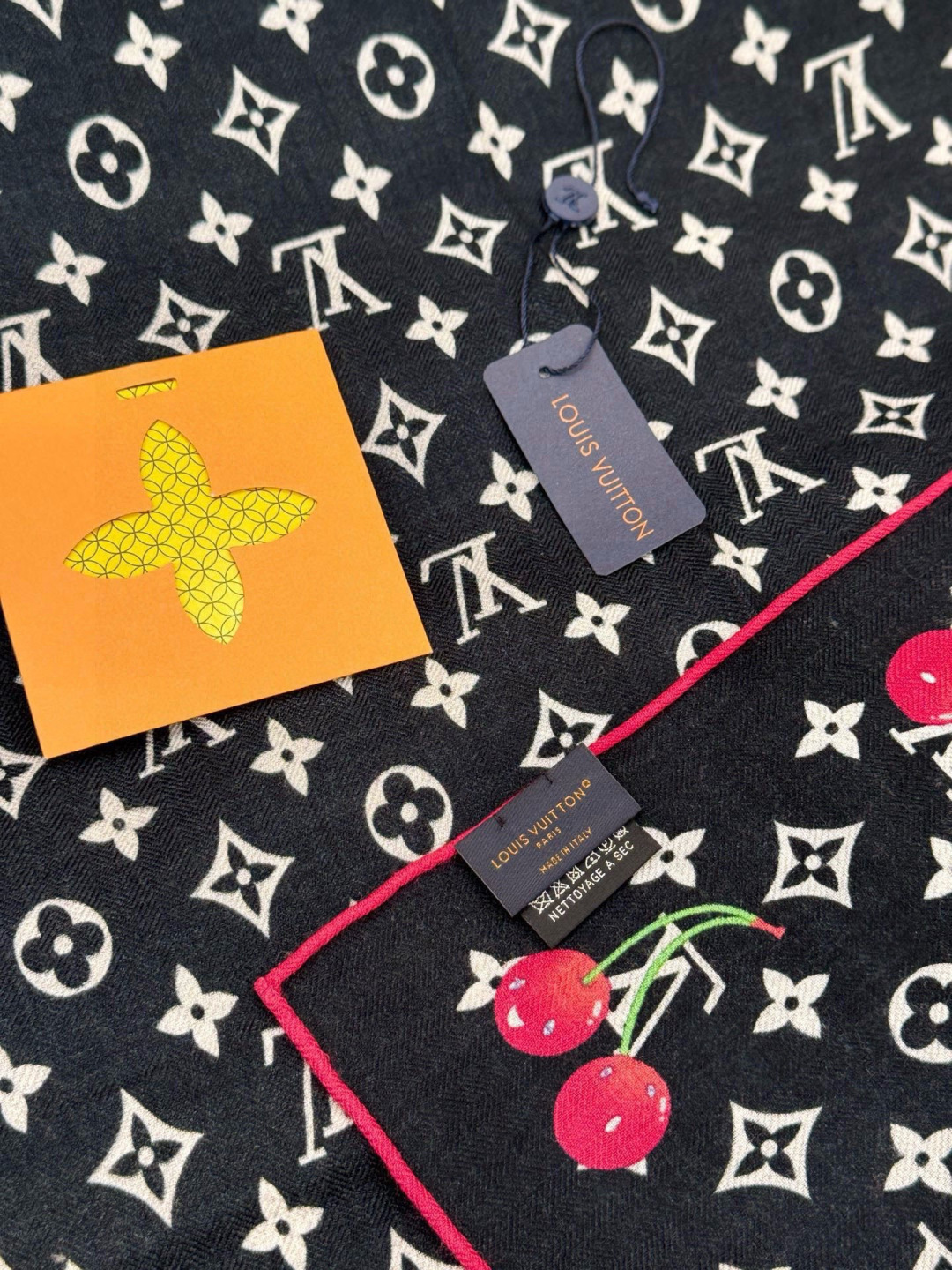 LV X TM MONOGRAMCERISE 【双面丝绒同色】LV × TM Monogram Ceri