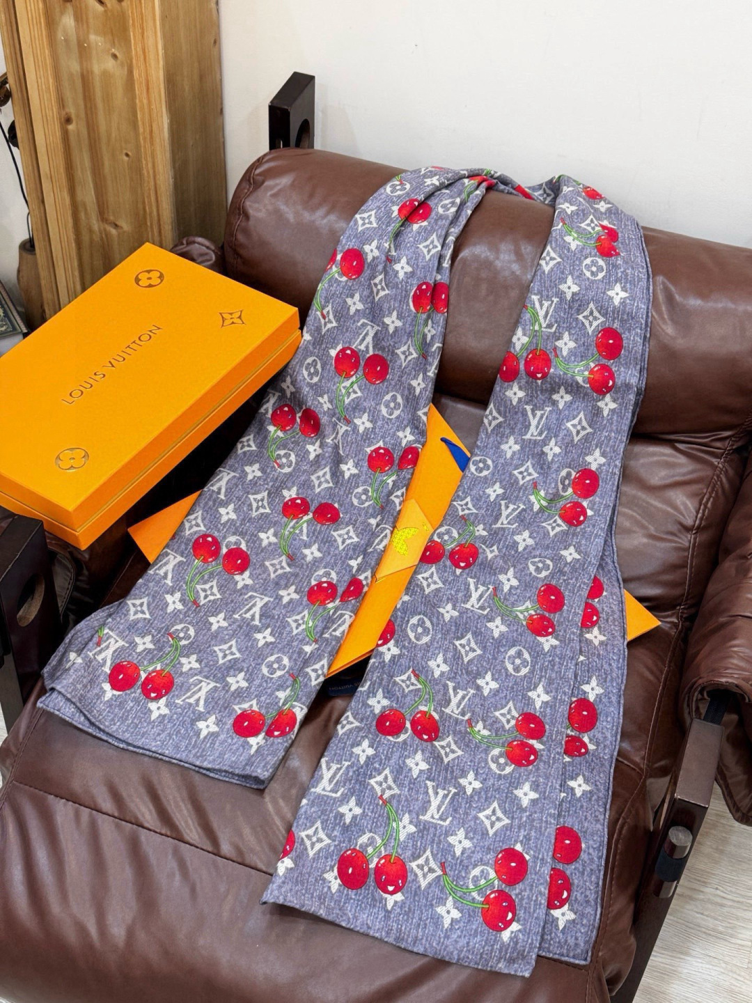 LV X TM MONOGRAMCERISE 【双面丝绒同色】LV × TM Monogram Ceri