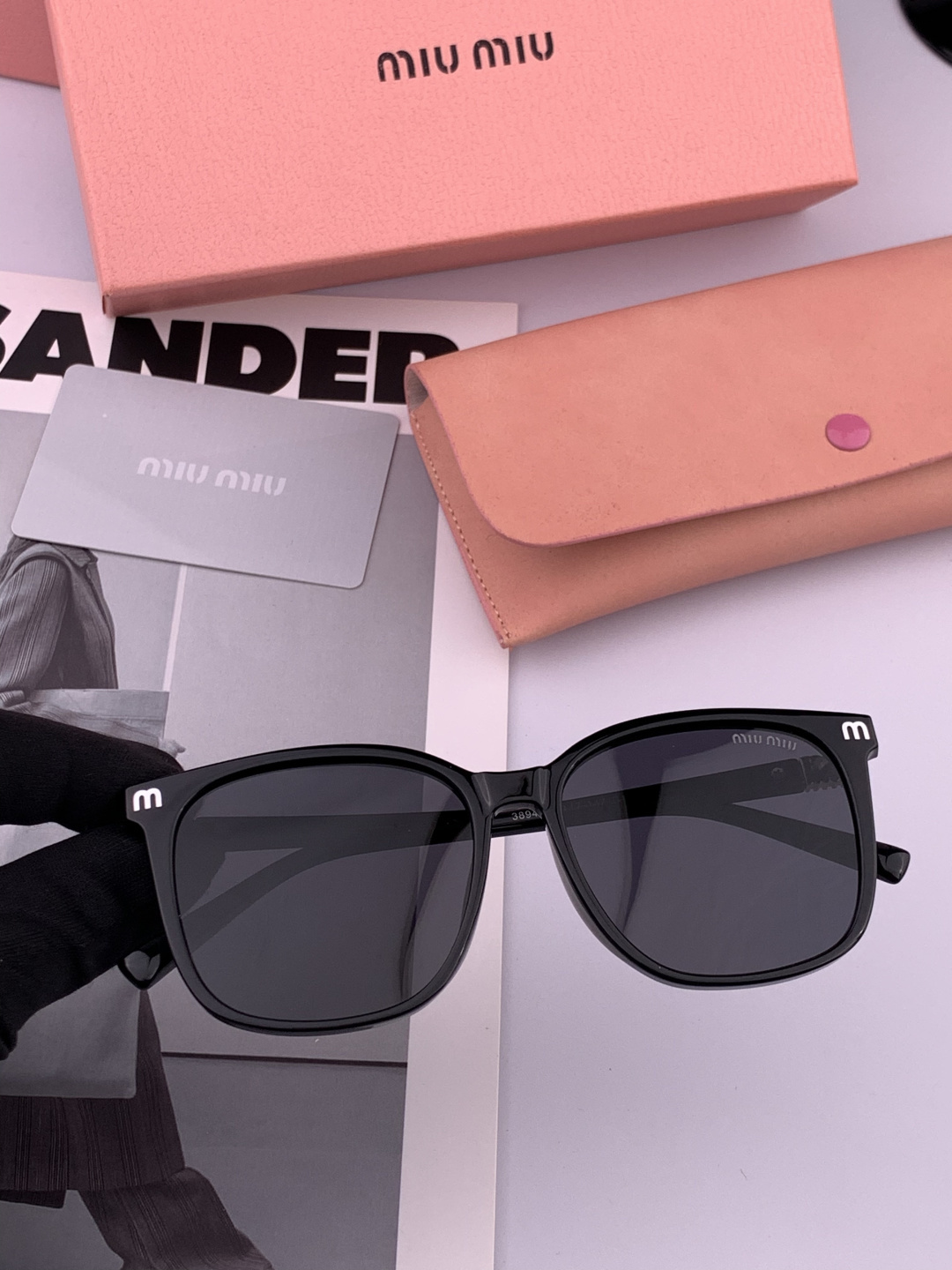 MIUMIU/缪缪🖇🖇2025🌟闪耀新款璀璨登台 ❤❤太阳镜潮品 精致个性设计简约时尚 专柜品质值得拥有