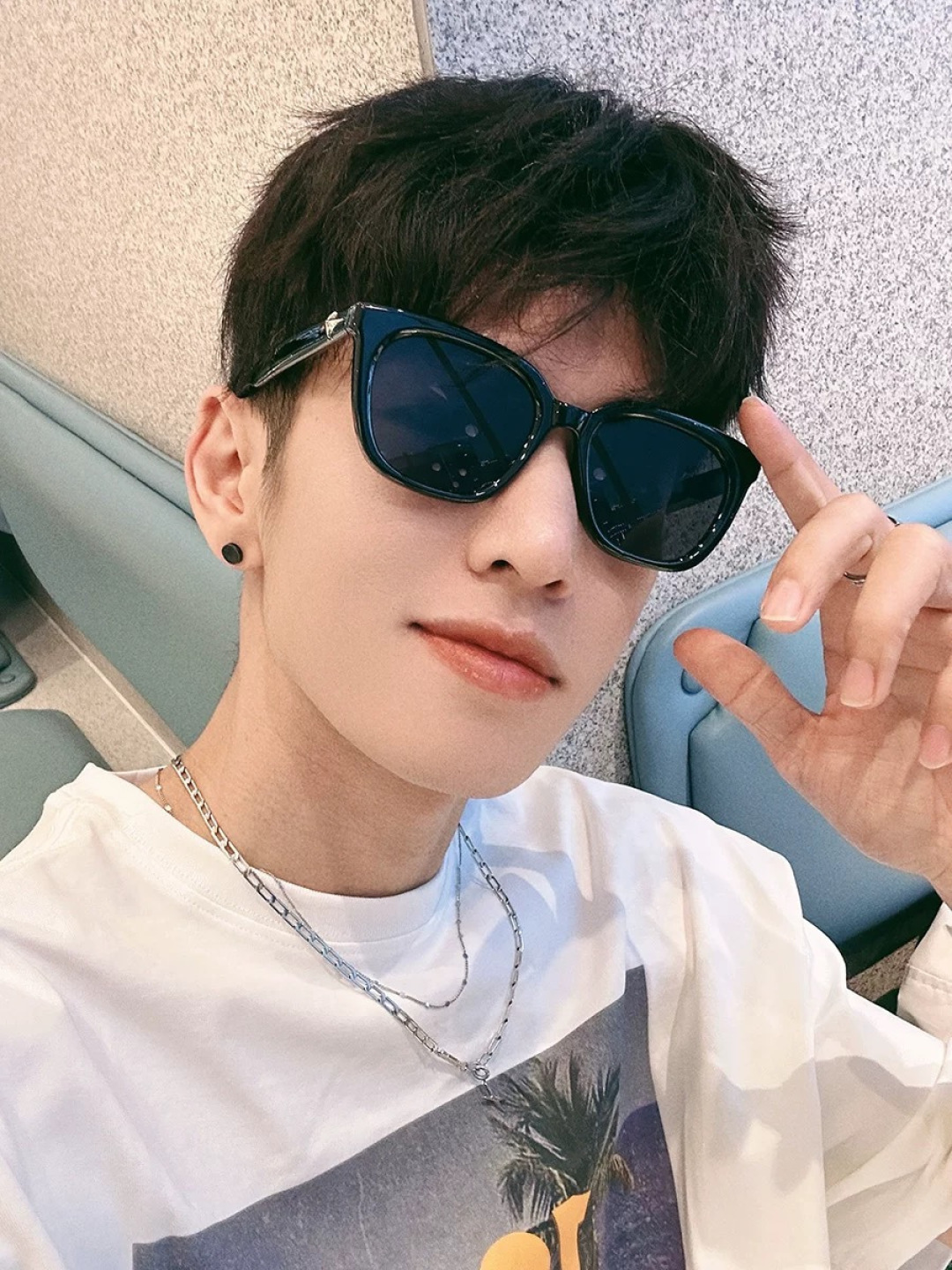 🔺 【GUCCI】开春新款 潮流爆款 时尚方框偏光太阳镜 高品质 佩戴舒适 网红潮款墨镜 女士高清尼龙偏