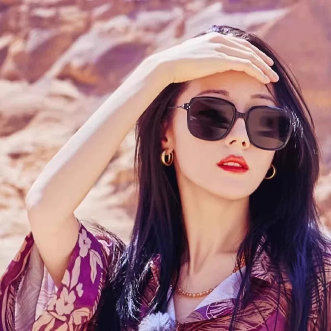 🔺 【GUCCI】开春新款 潮流爆款 时尚方框偏光太阳镜 高品质 佩戴舒适 网红潮款墨镜 女士高清尼龙偏