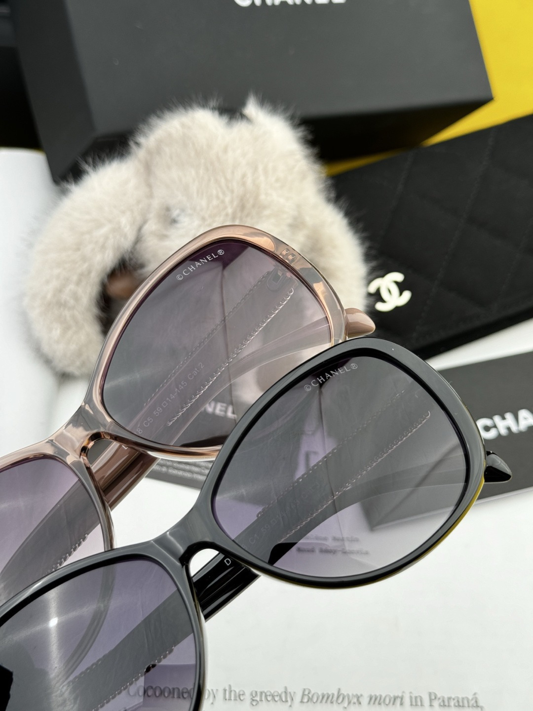 【CHANEL】香奈儿 新款山茶花潮流爆款 时尚圆框高清偏光太阳镜 佩戴舒适 网红潮款墨镜 ♥️♥️型号