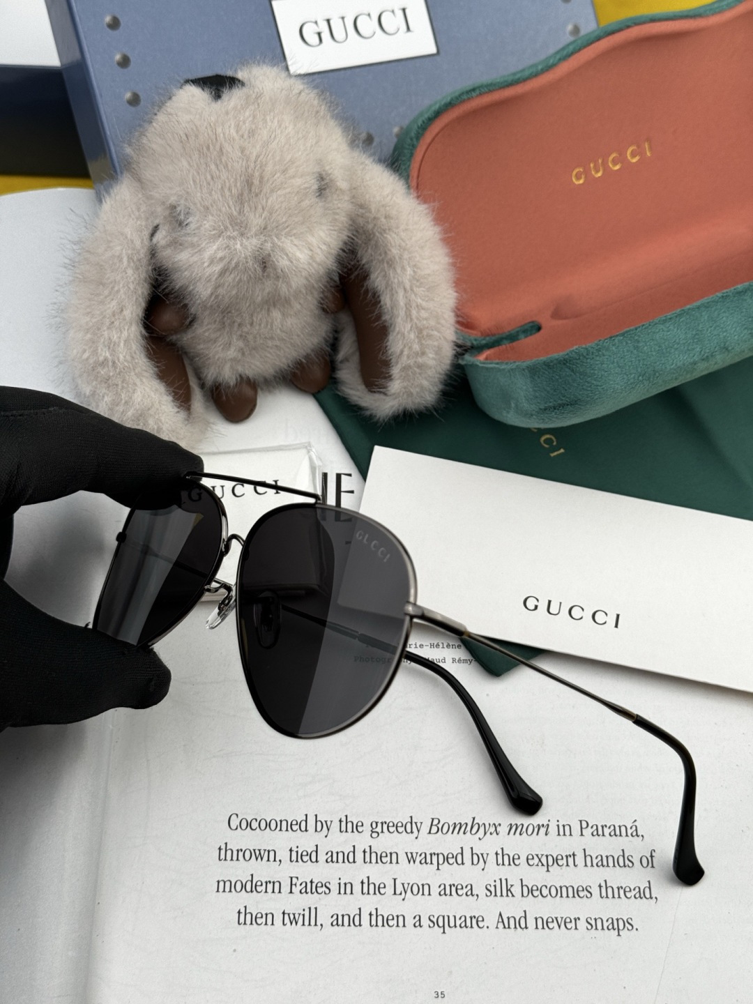 Gucci 。 高品质男女款墨镜 👍 进口宝丽来偏光镜片 。蛤蟆镜 开车钓鱼都可 。百搭显瘦墨镜韩版男士