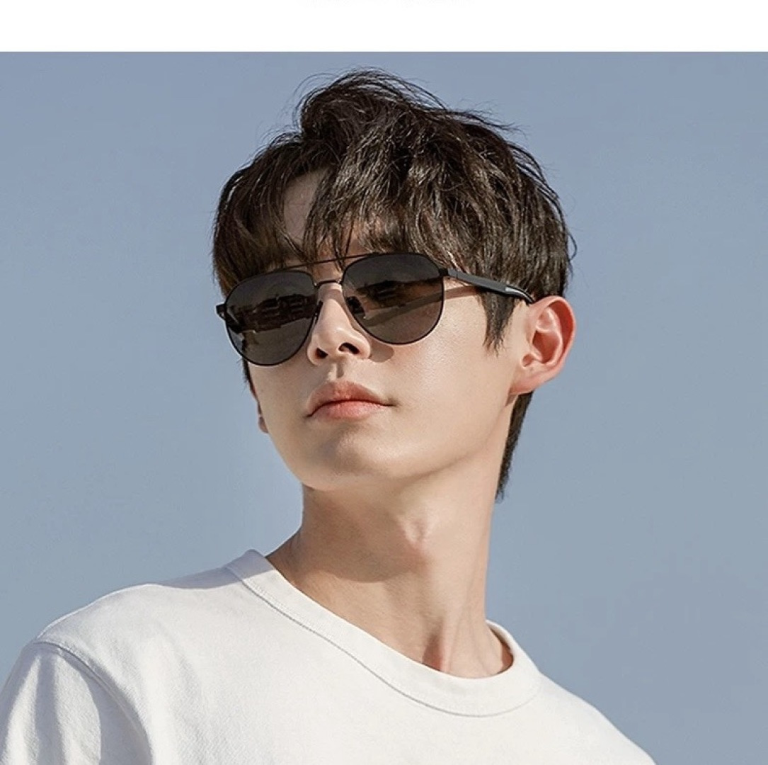 Gucci 。 高品质男女款墨镜 👍 进口宝丽来偏光镜片 。蛤蟆镜 开车钓鱼都可 。百搭显瘦墨镜韩版男士