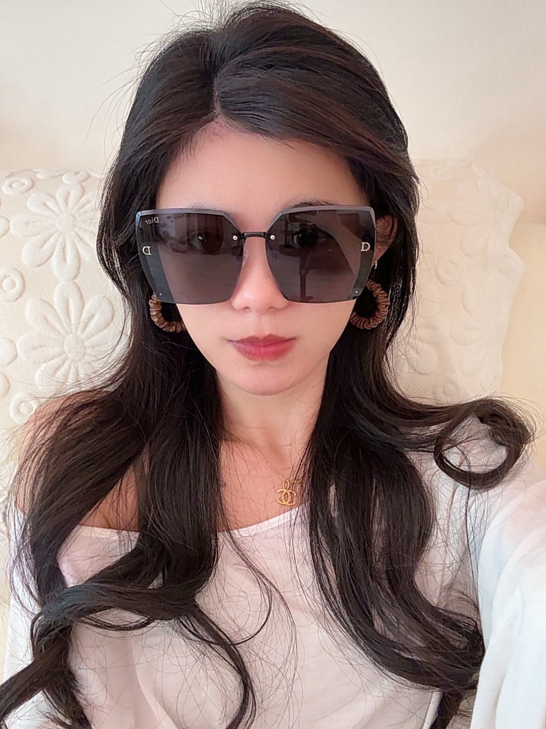 🔺 【DIOR-迪奥】开春新款 潮流爆款 时尚方框太阳镜 高品质 佩戴舒适 网红潮款墨镜 女士高清太阳镜