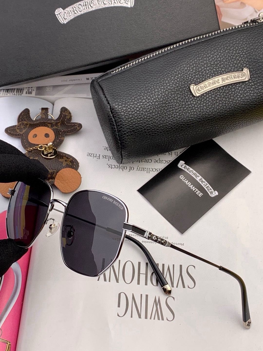 CHROME HEART 克罗心新款太阳眼镜 太阳镜墨镜 风镜设计理念！ KLX3861