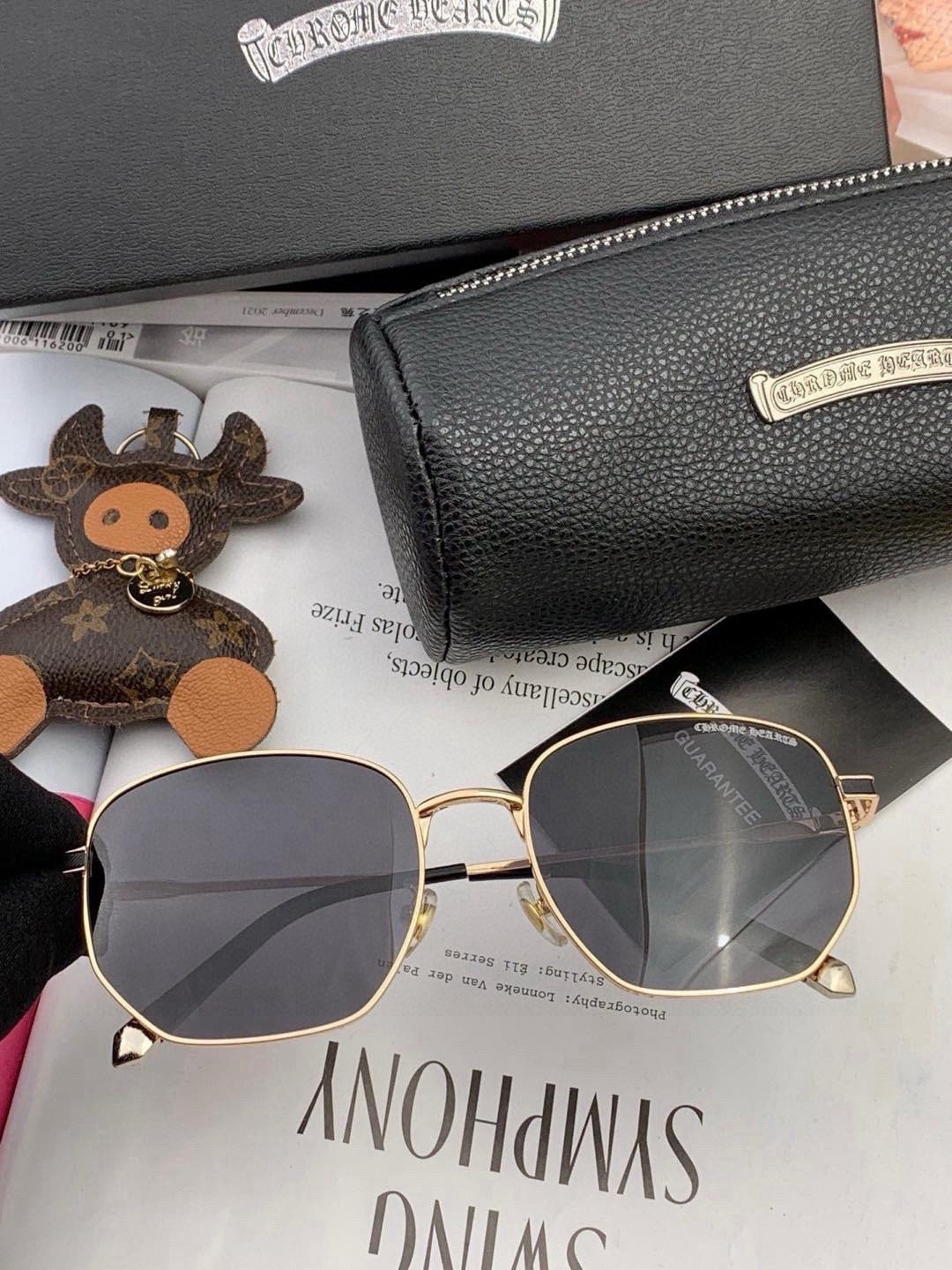 CHROME HEART 克罗心新款太阳眼镜 太阳镜墨镜 风镜设计理念！ KLX3861