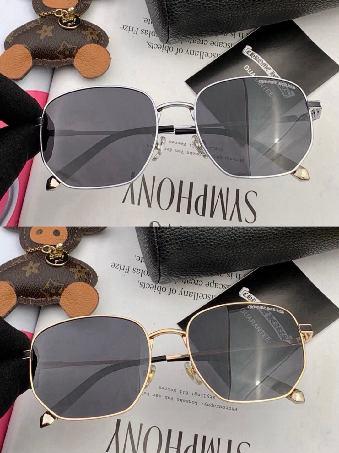 CHROME HEART 克罗心新款太阳眼镜 太阳镜墨镜 风镜设计理念！ KLX3861