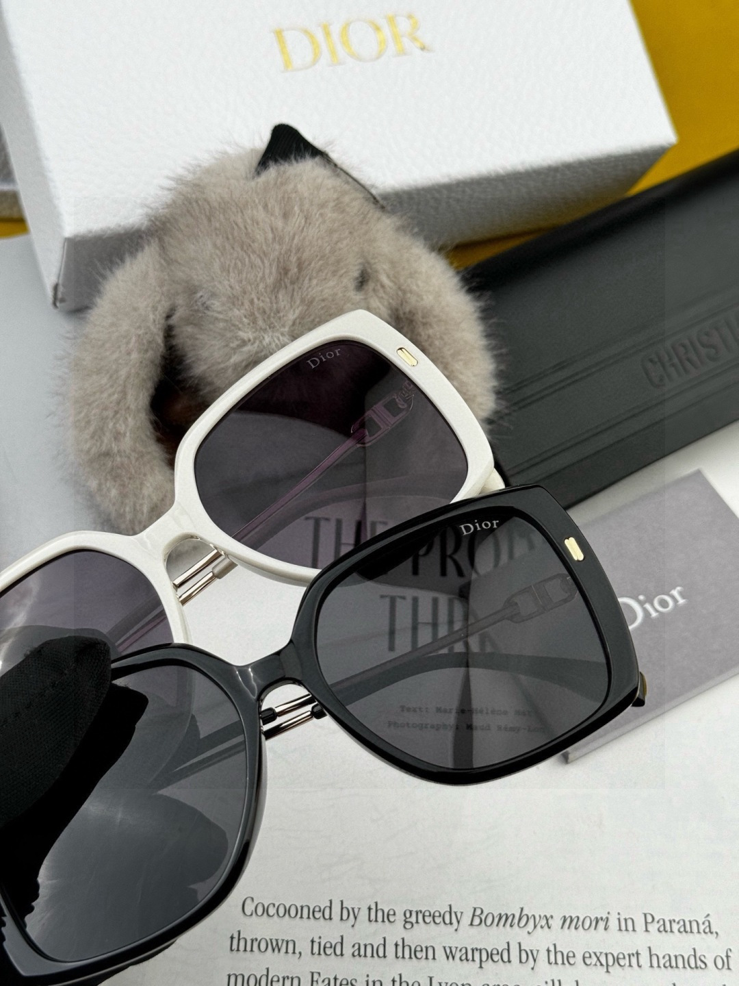 🔺 【DIOR-迪奥】开春新款 潮流爆款 时尚方框偏光太阳镜 高品质 佩戴舒适 网红潮款墨镜 女士高清偏