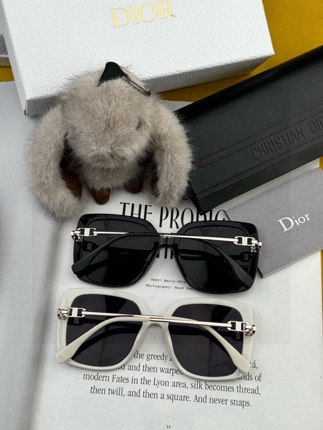 🔺 【DIOR-迪奥】开春新款 潮流爆款 时尚方框偏光太阳镜 高品质 佩戴舒适 网红潮款墨镜 女士高清偏