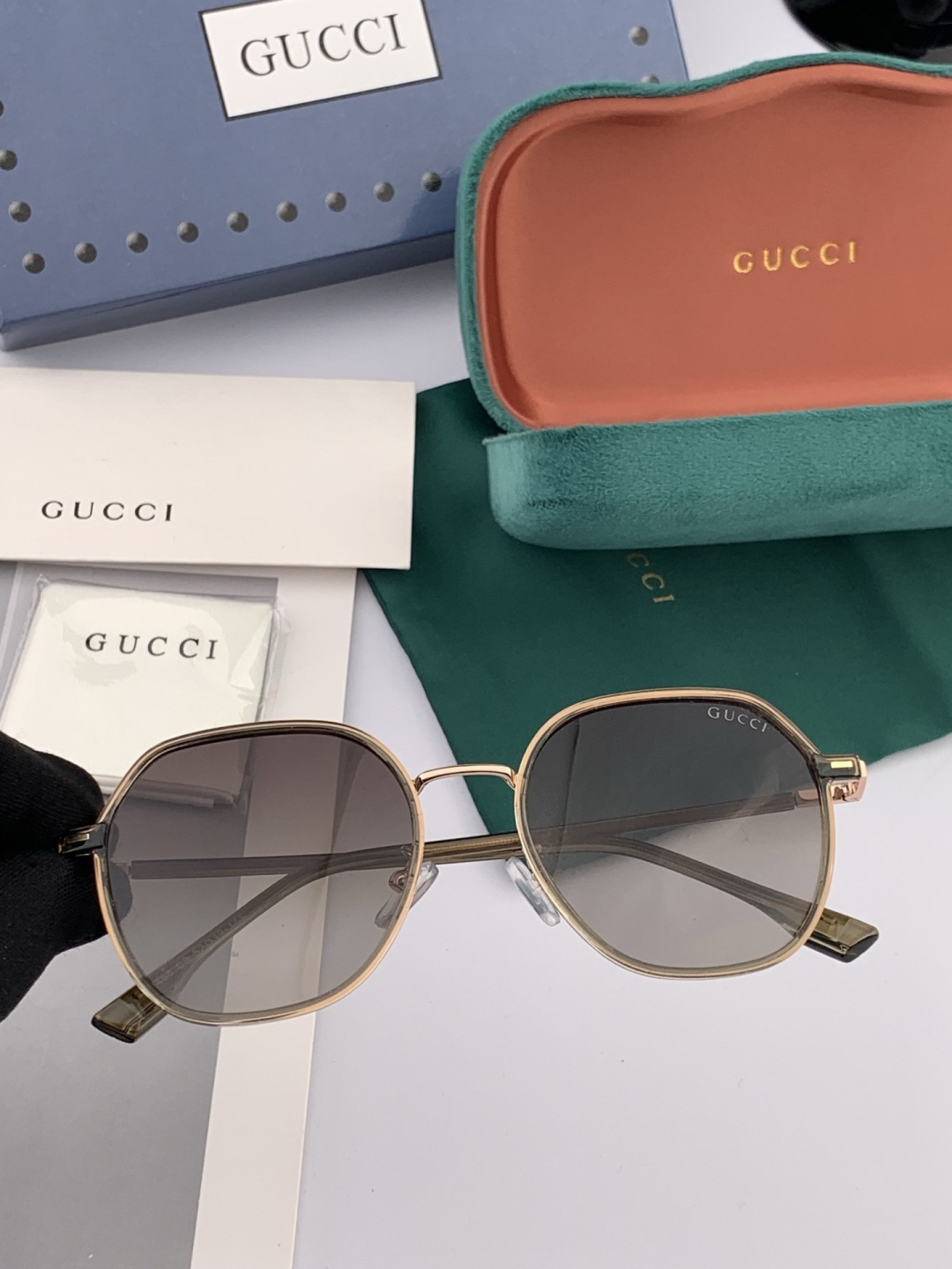 【偏光系列太阳镜】🎈原版出货香奈儿网红超爆款💙经典奢华全球风[强][酷][亲亲] 时尚圆框太阳镜[得意]