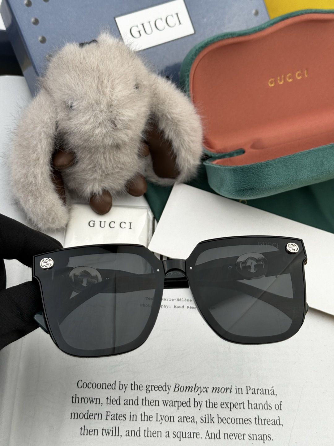 🔺 【GUCCI】开春新款 潮流爆款 时尚方框太阳镜 高品质 佩戴舒适 网红潮款墨镜 型号：G1620
