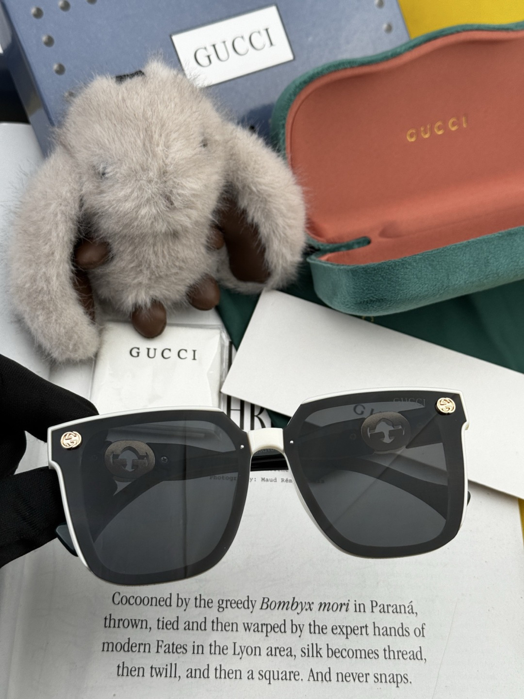 🔺 【GUCCI】开春新款 潮流爆款 时尚方框太阳镜 高品质 佩戴舒适 网红潮款墨镜 型号：G1620