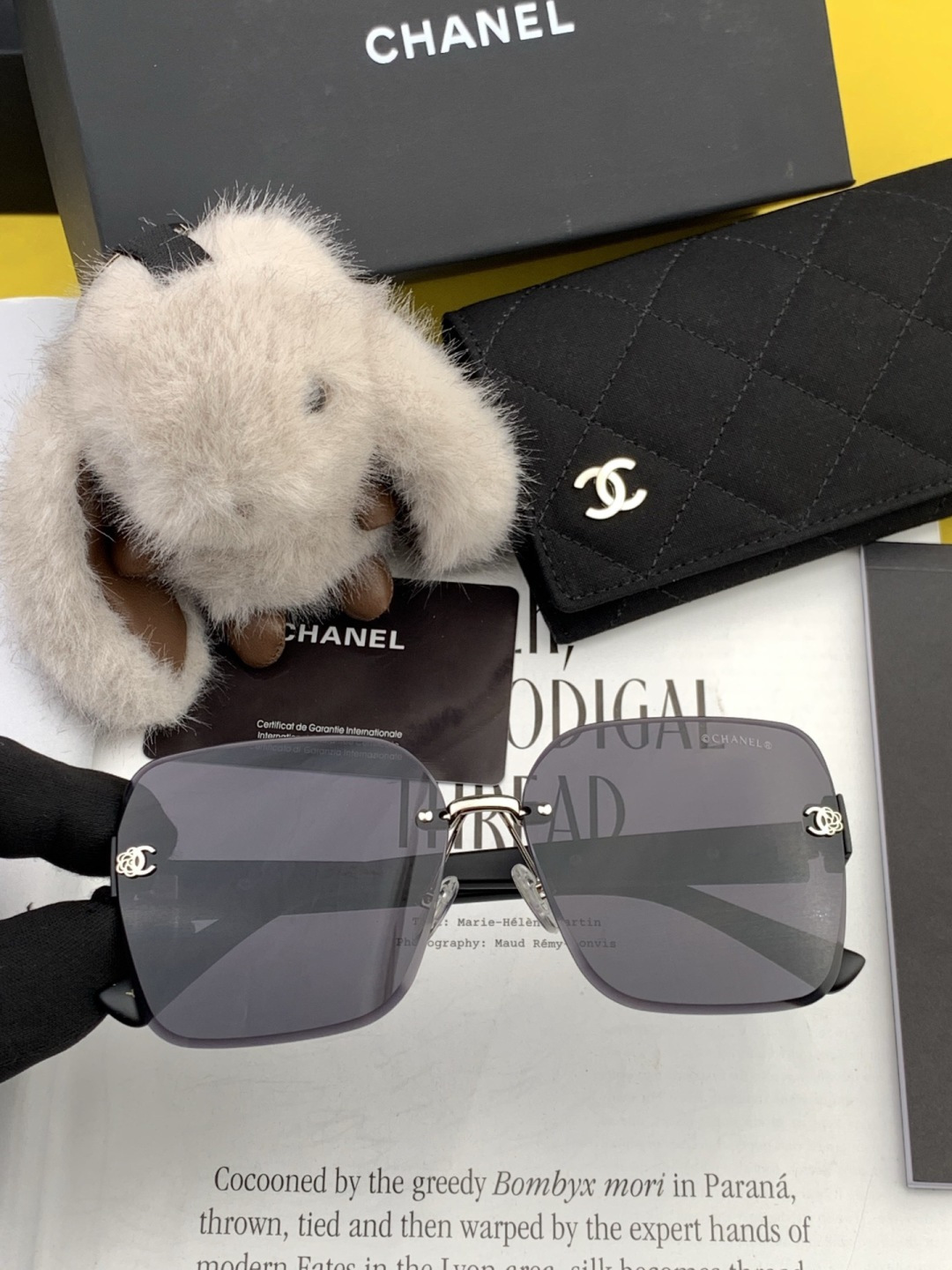 新品CHANEL 香奈儿太阳镜以独特魅力和前卫风格诠释春夏最新眼镜，质感超好佩带舒适 型号：CH4550