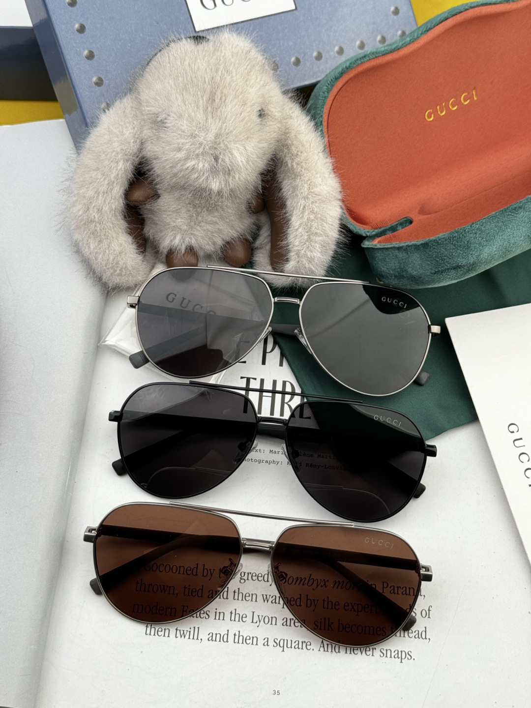 Gucci 。 高品质男女款墨镜 👍 进口宝丽来偏光镜片 。蛤蟆镜 开车钓鱼都可 。百搭显瘦墨镜韩版男士