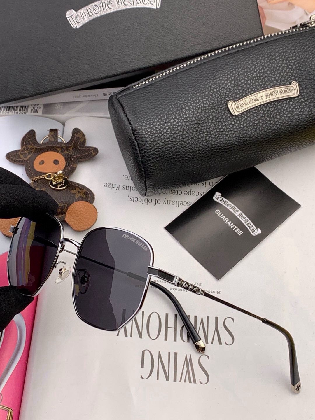 CHROME HEART 克罗心新款太阳眼镜 太阳镜墨镜 风镜设计理念！ KLX3861