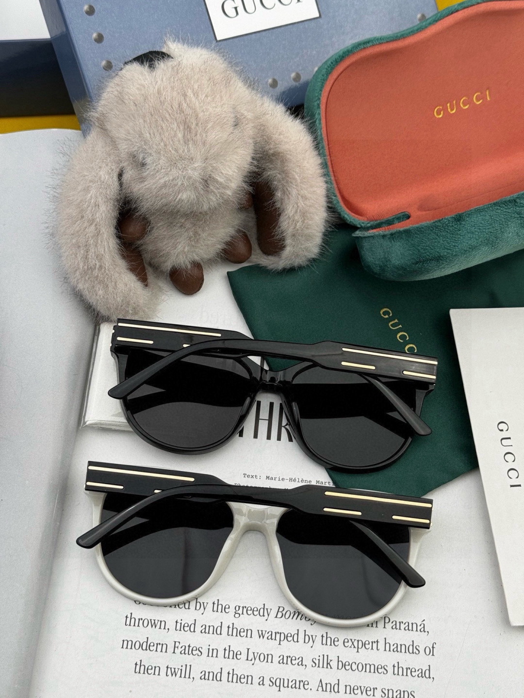 🔺 【GUCCI-偏光太阳镜】开春新款 潮流爆款 时尚方框偏光太阳镜 高品质 佩戴舒适 网红潮款墨镜 女