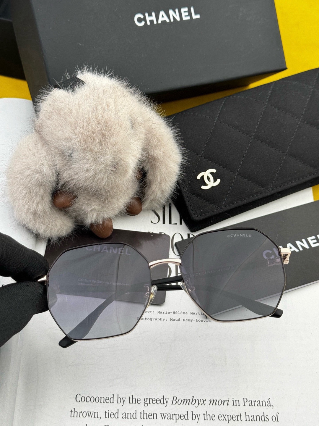 新品CHANEL 香奈儿太阳镜以独特魅力和前卫风格诠释春夏最新眼镜，质感超好佩带舒适 型号：CH3639