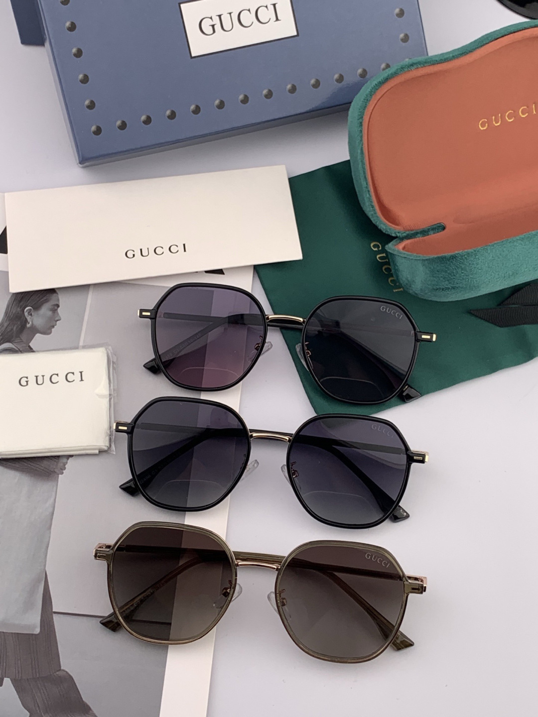 【偏光系列太阳镜】🎈原版出货香奈儿网红超爆款💙经典奢华全球风[强][酷][亲亲] 时尚圆框太阳镜[得意]