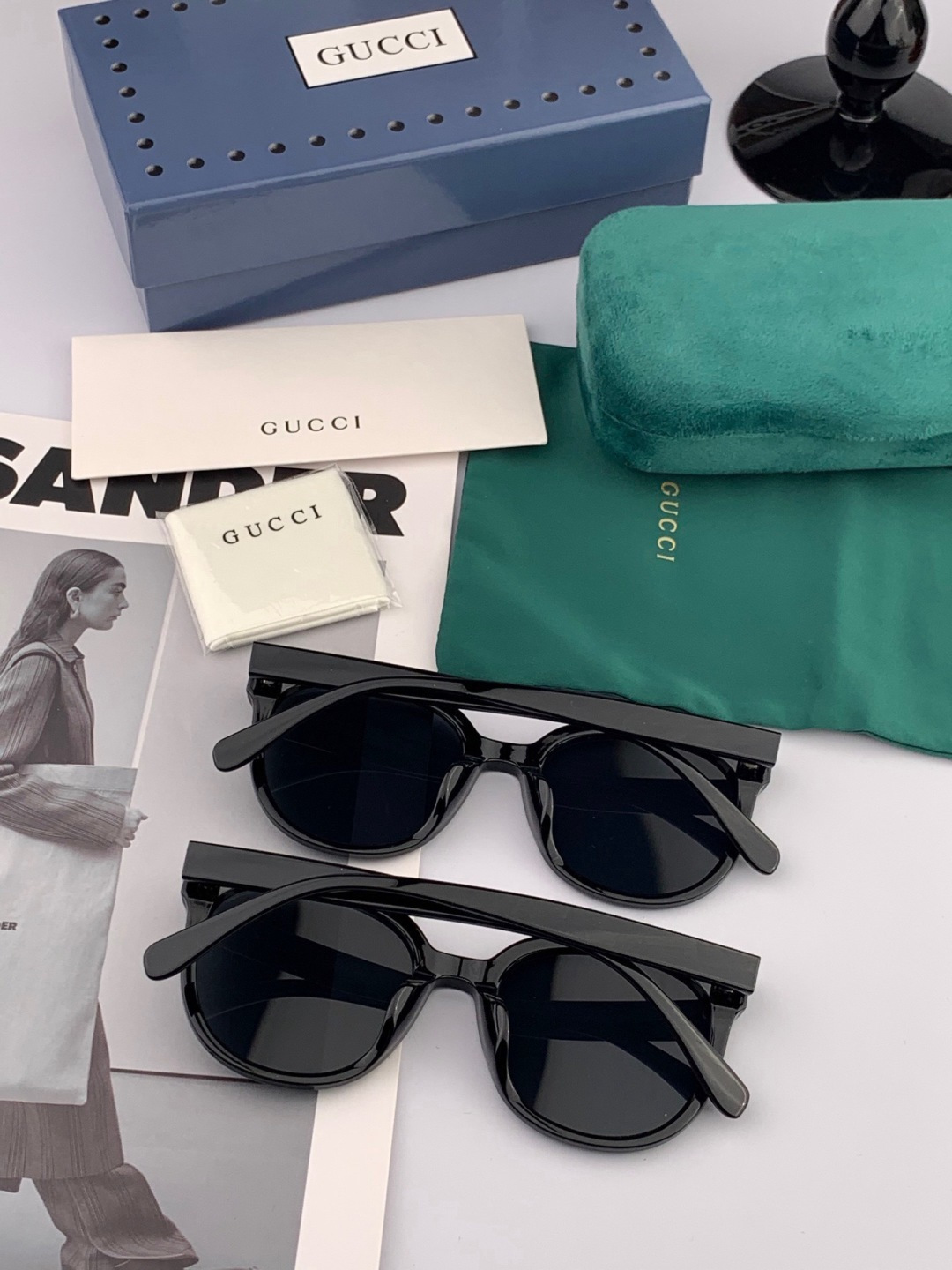 🔺GUCCI🔻古驰 GG圆框太阳镜 完美品质 🎓独特设计 适合各种脸型 亮相时装周 超时尚百搭 实物精致