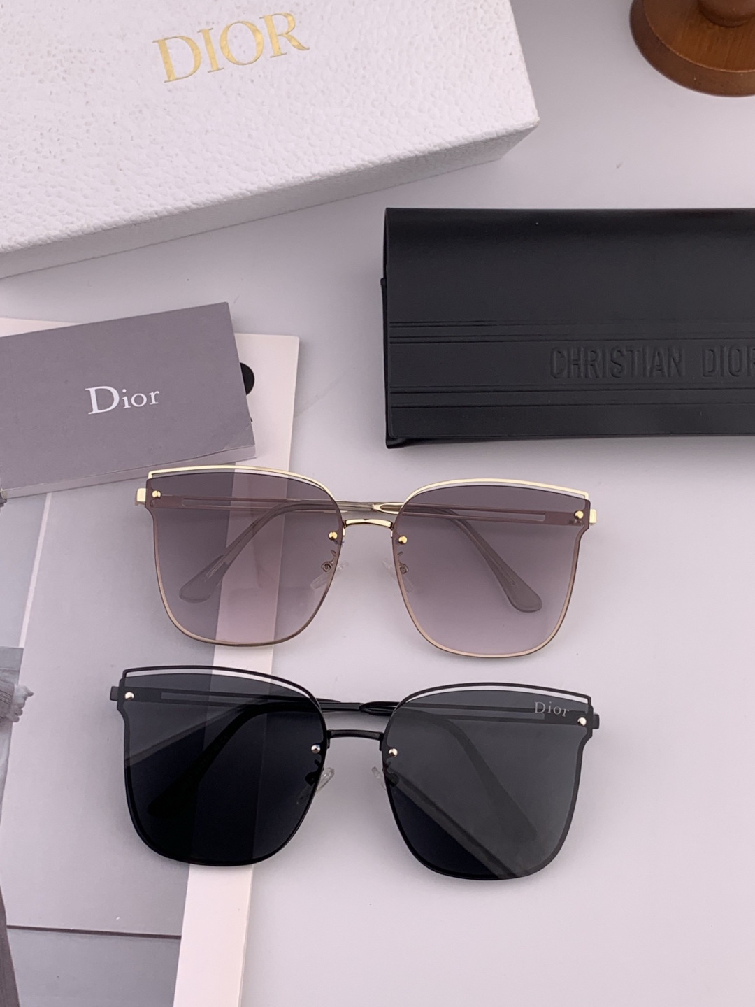 【TR偏光系列】DIOR 经典的方框设计，不挑脸型，无论搭配大衣还是连衣裙都非常显气质尼龙偏光镜片预防紫