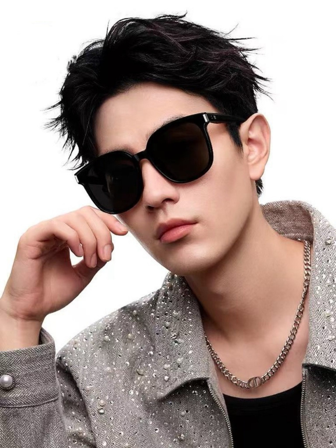 🔺 【GUCCI】开春新款 潮流爆款 时尚方框偏光太阳镜 高品质 佩戴舒适 网红潮款墨镜 女士高清尼龙偏