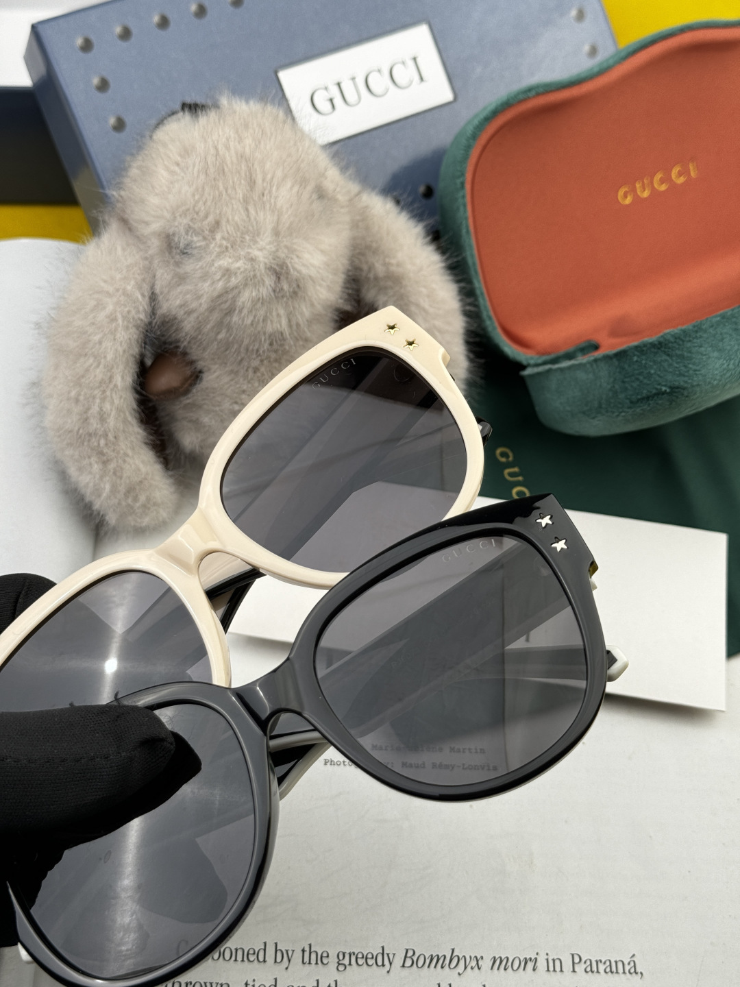 🔺 【GUCCI-偏光太阳镜】开春新款 潮流爆款 时尚圆框偏光太阳镜 高品质 佩戴舒适 网红潮款墨镜 女