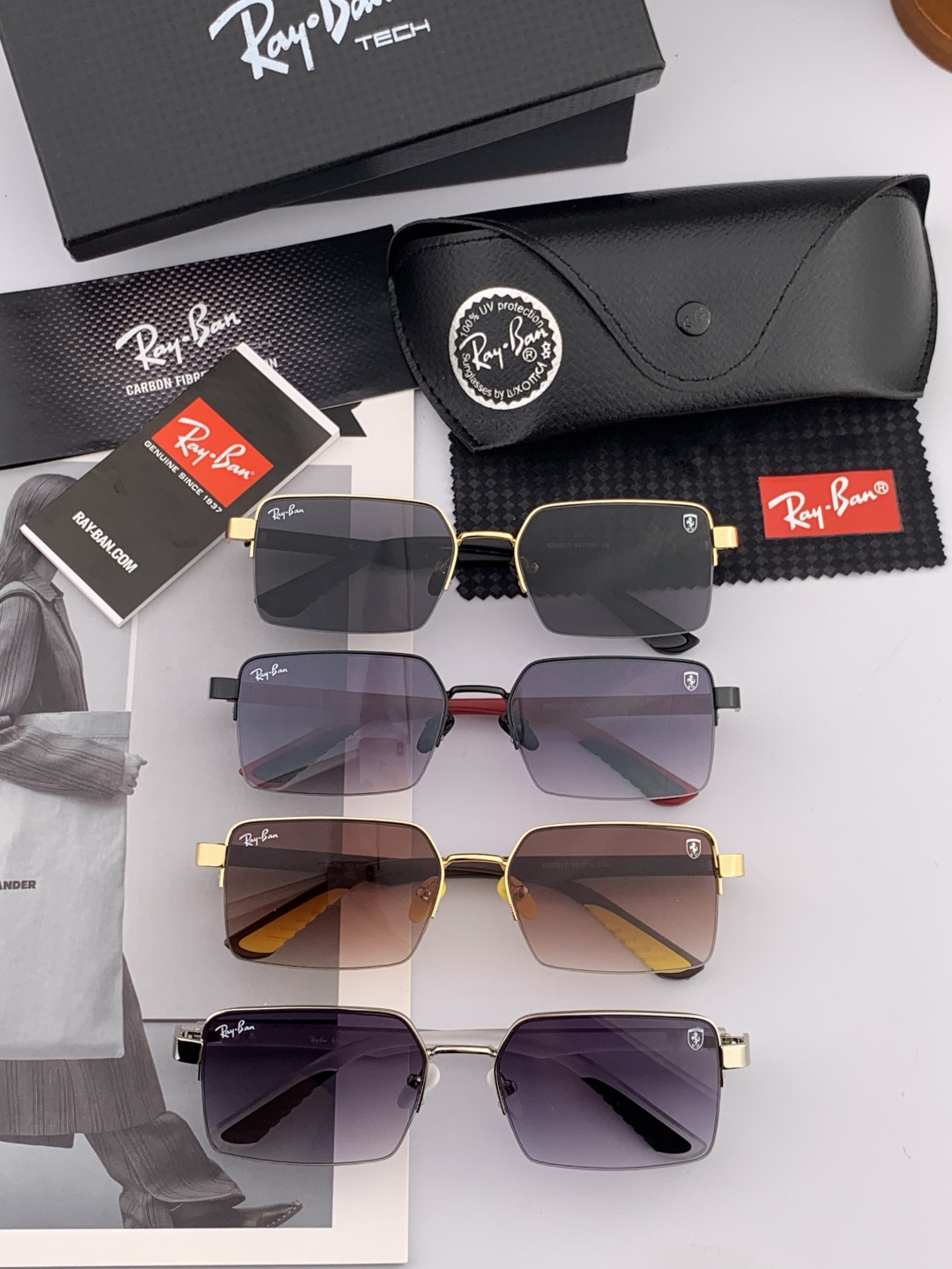 官方同步 品牌:雷朋经典男女士玻璃太阳镜 材质：美国宝丽来高清防爆钢化玻璃镜片 型号：RB7030