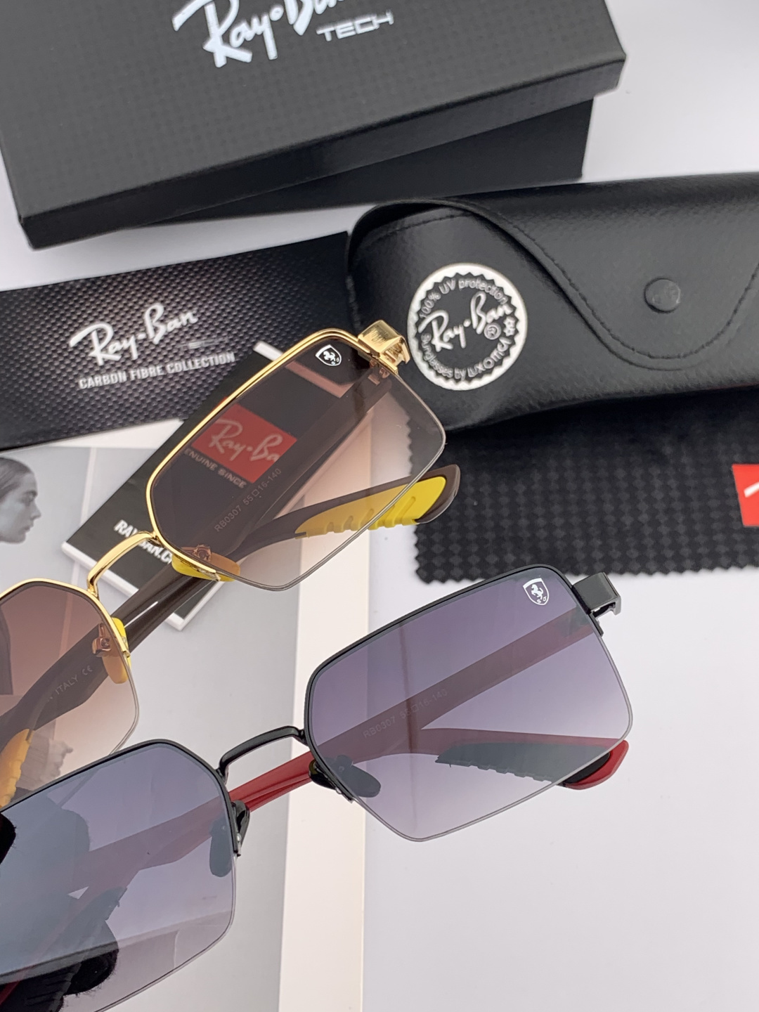 官方同步 品牌:雷朋经典男女士玻璃太阳镜 材质：美国宝丽来高清防爆钢化玻璃镜片 型号：RB7030