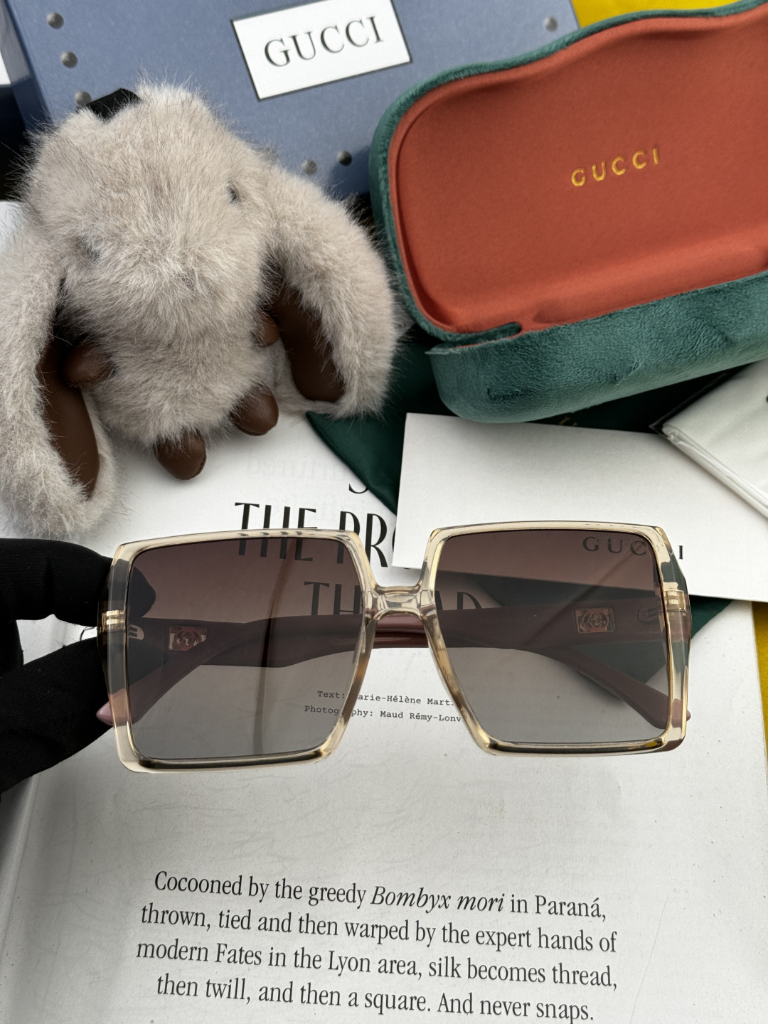 新款！新款出货！女士高清加厚偏光太阳镜🕶️ 🎉💍新款GUCCI偏光太阳镜[得意]开车驾驶镜时尚墨镜💐💐🌸