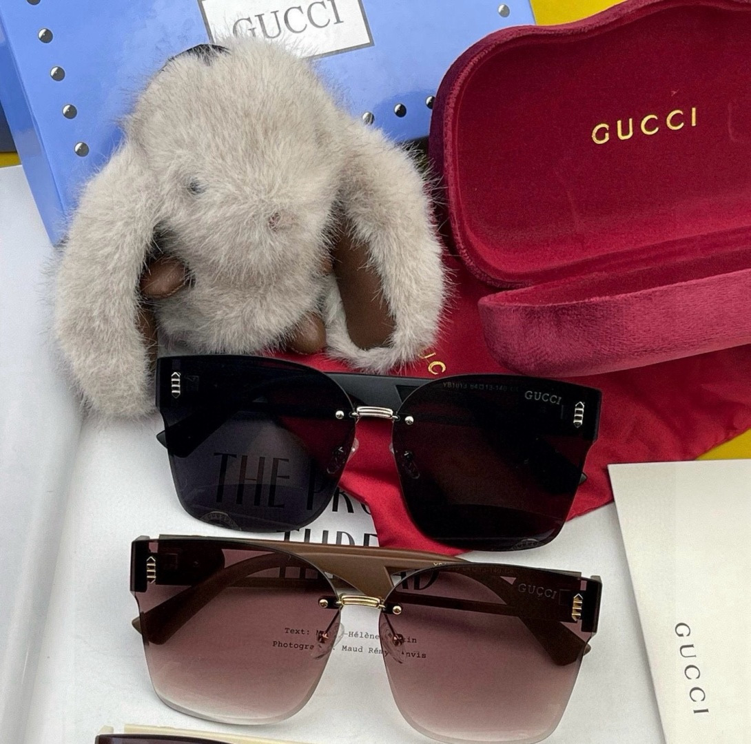 🔺 【GUCCI】开春新款 潮流爆款 时尚方框太阳镜 高品质 佩戴舒适 网红潮款墨镜 型号：G3101
