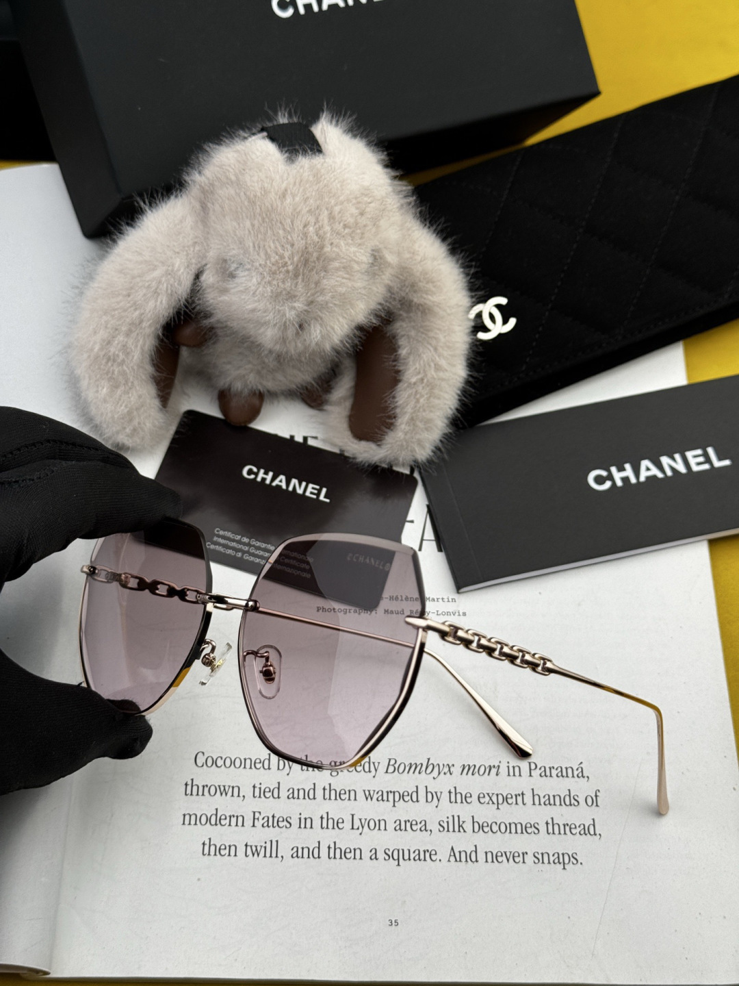 🔺 【香奈儿-尼龙偏光太阳镜】开春新款 潮流爆款 时尚多边形偏光太阳镜 高品质 佩戴舒适 网红潮款墨镜 
