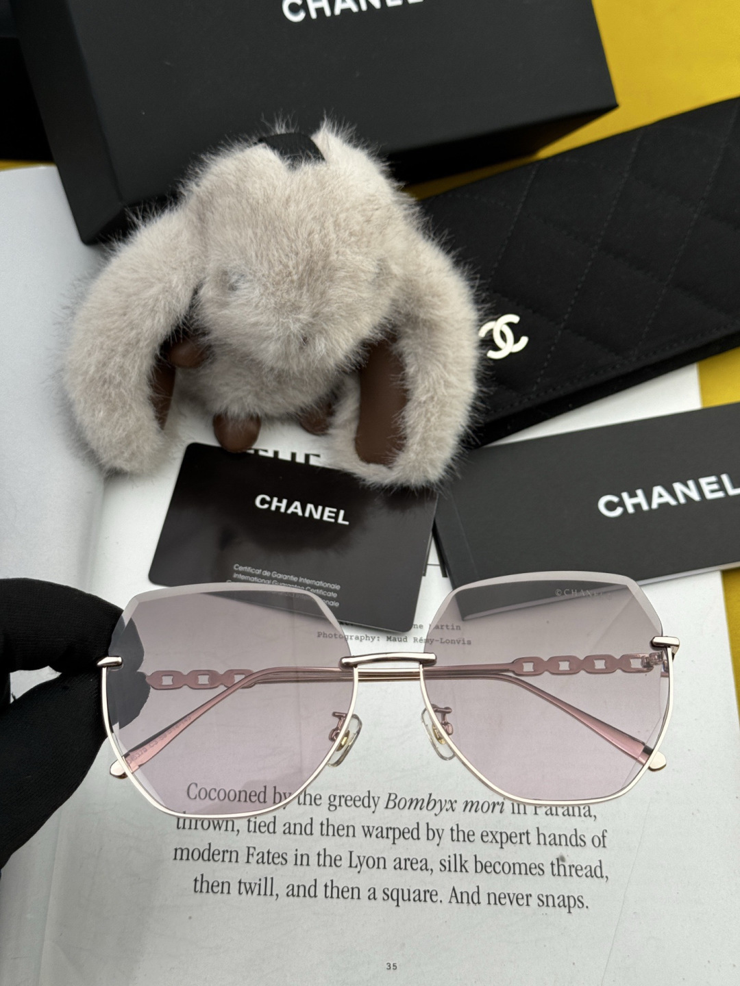 🔺 【香奈儿-尼龙偏光太阳镜】开春新款 潮流爆款 时尚多边形偏光太阳镜 高品质 佩戴舒适 网红潮款墨镜 
